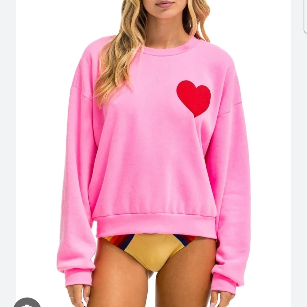Aviator Nation Relaxed Sweatshirt ❤️ 🩷